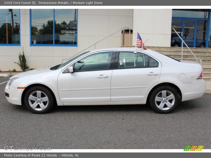 Smokestone Metallic / Medium Light Stone 2009 Ford Fusion SE