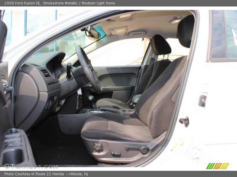 Smokestone Metallic / Medium Light Stone 2009 Ford Fusion SE