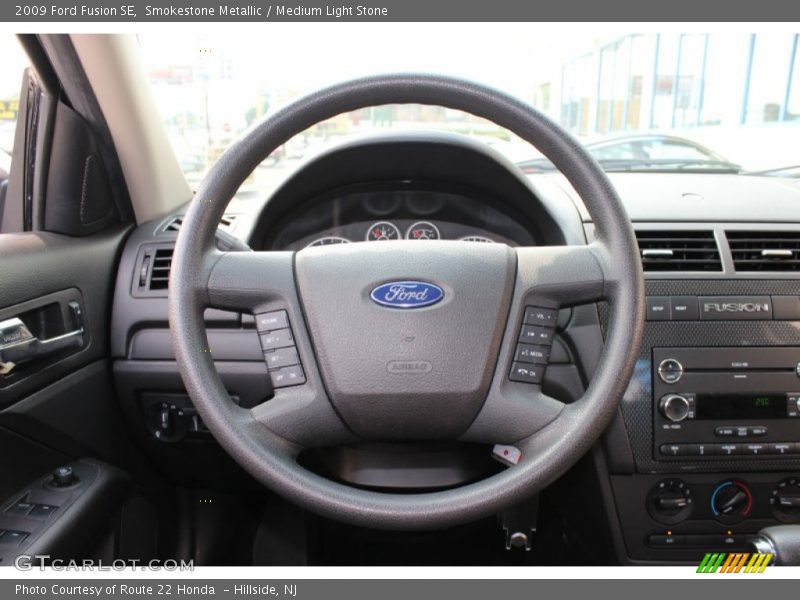 Smokestone Metallic / Medium Light Stone 2009 Ford Fusion SE