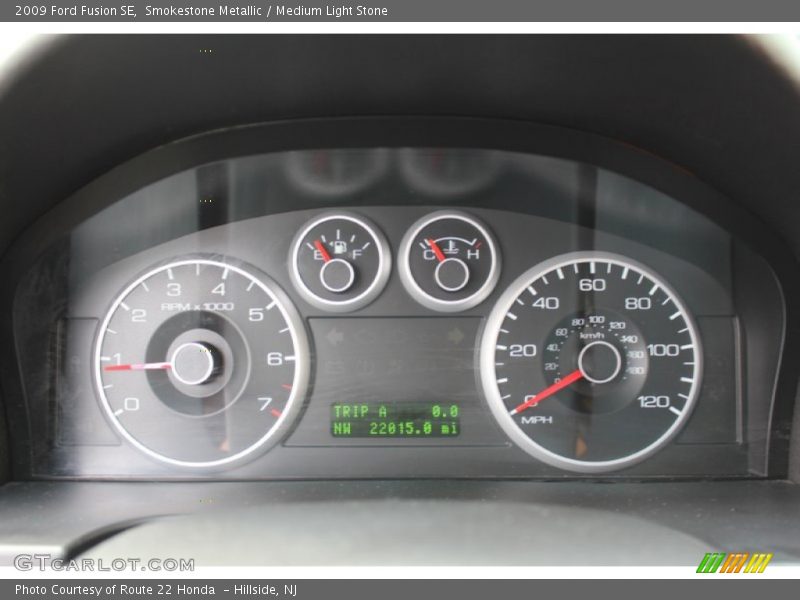 Smokestone Metallic / Medium Light Stone 2009 Ford Fusion SE