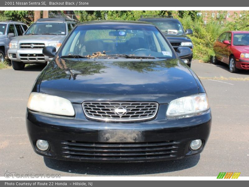Blackout Black / Stone 2001 Nissan Sentra SE