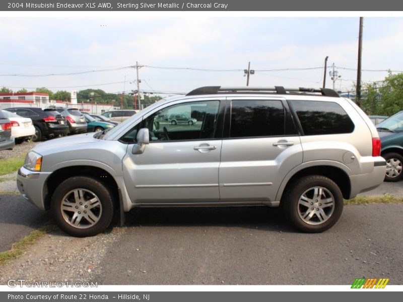 Sterling Silver Metallic / Charcoal Gray 2004 Mitsubishi Endeavor XLS AWD