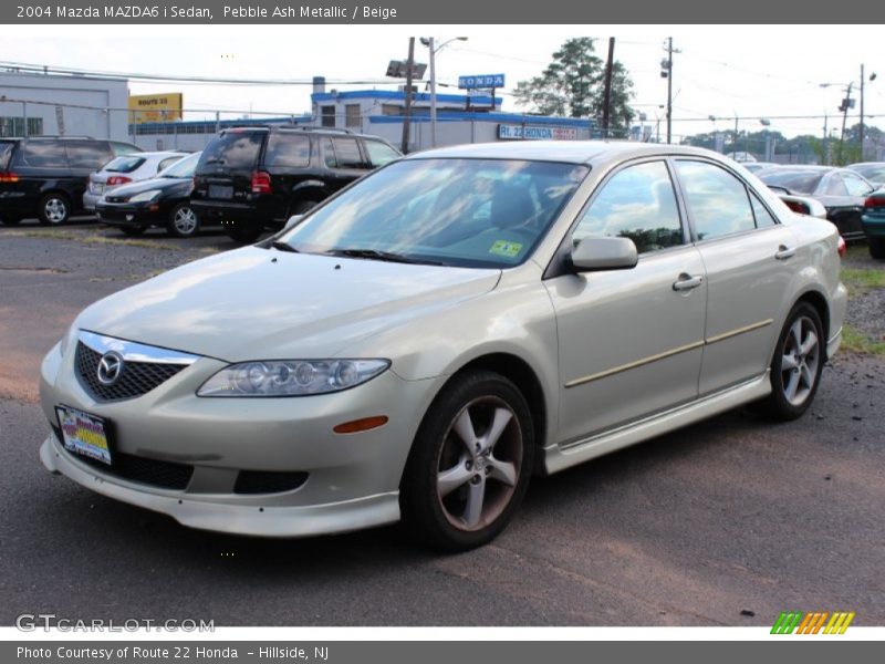 Pebble Ash Metallic / Beige 2004 Mazda MAZDA6 i Sedan