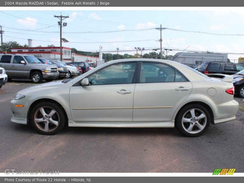 Pebble Ash Metallic / Beige 2004 Mazda MAZDA6 i Sedan
