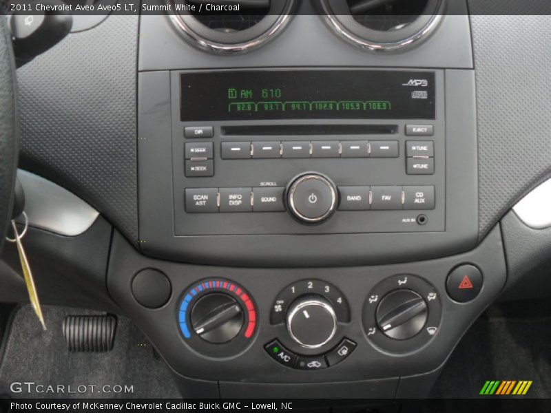 Audio System of 2011 Aveo Aveo5 LT