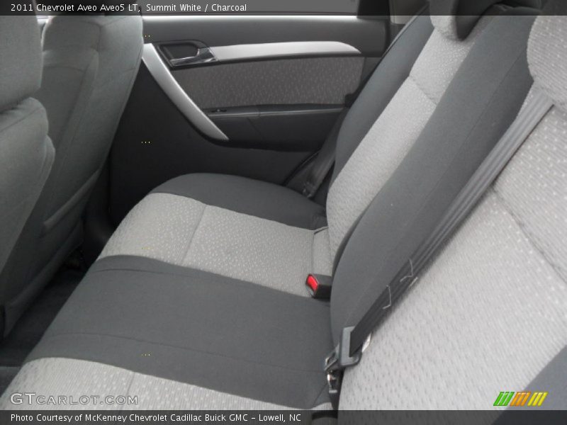 Summit White / Charcoal 2011 Chevrolet Aveo Aveo5 LT