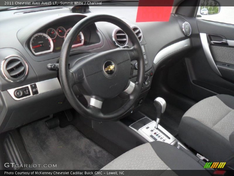 Charcoal Interior - 2011 Aveo Aveo5 LT 