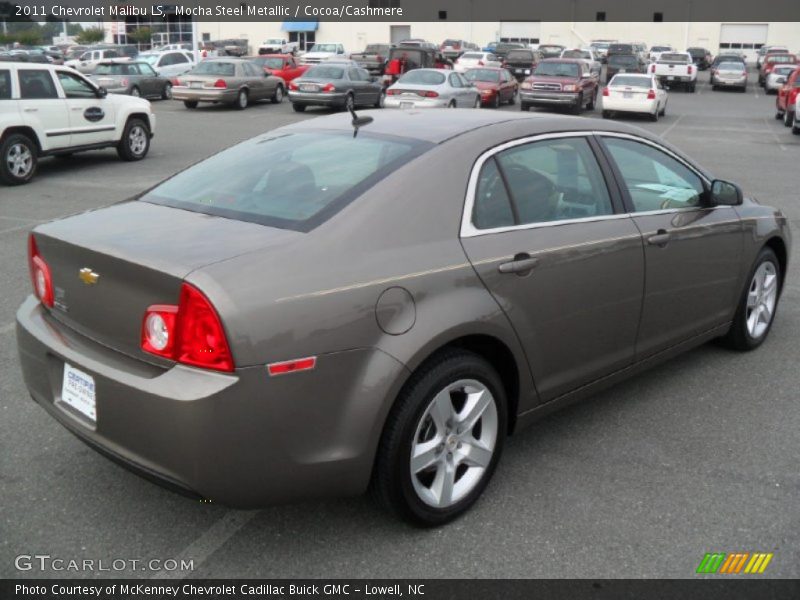 Mocha Steel Metallic / Cocoa/Cashmere 2011 Chevrolet Malibu LS
