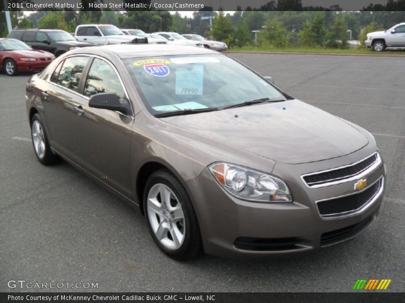 Mocha Steel Metallic / Cocoa/Cashmere 2011 Chevrolet Malibu LS