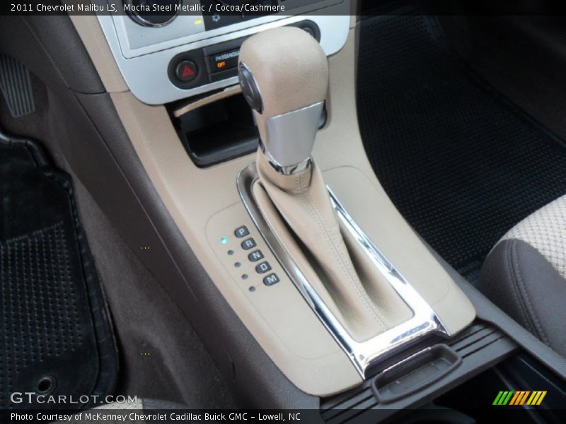 Mocha Steel Metallic / Cocoa/Cashmere 2011 Chevrolet Malibu LS