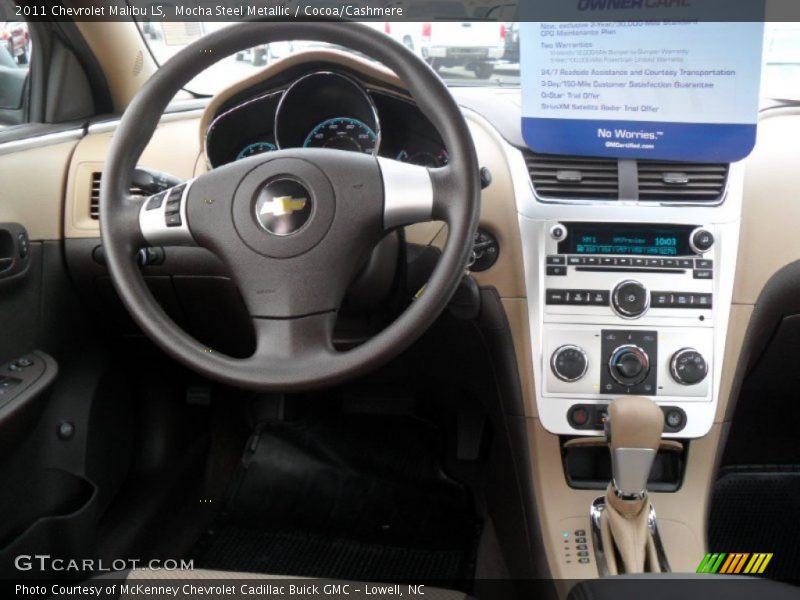 Mocha Steel Metallic / Cocoa/Cashmere 2011 Chevrolet Malibu LS