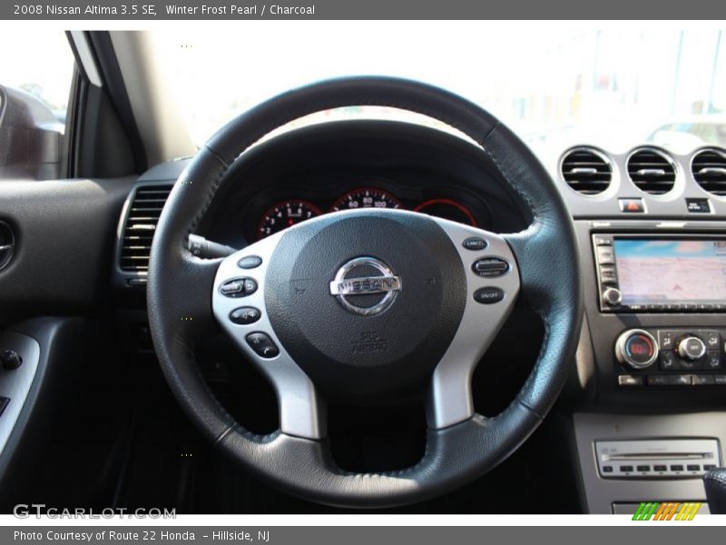 Winter Frost Pearl / Charcoal 2008 Nissan Altima 3.5 SE