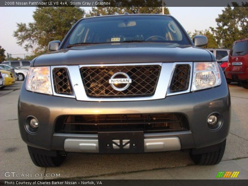 Storm Gray / Graphite 2008 Nissan Pathfinder LE V8 4x4