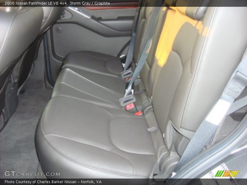 Storm Gray / Graphite 2008 Nissan Pathfinder LE V8 4x4