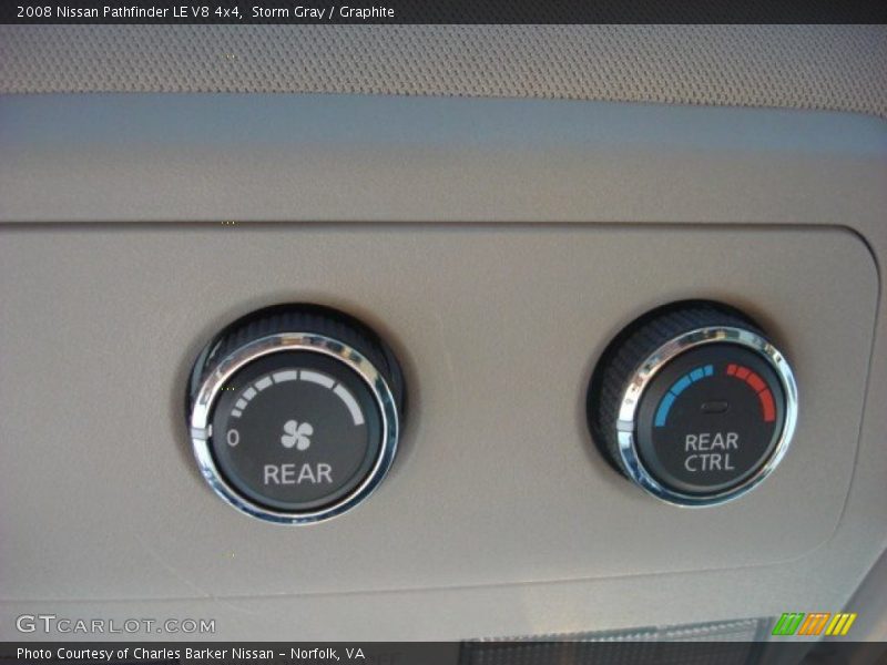 Storm Gray / Graphite 2008 Nissan Pathfinder LE V8 4x4
