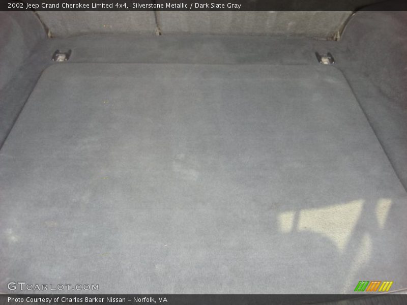 Silverstone Metallic / Dark Slate Gray 2002 Jeep Grand Cherokee Limited 4x4