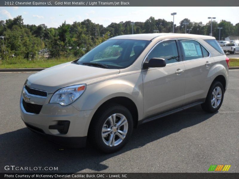 Front 3/4 View of 2012 Equinox LS