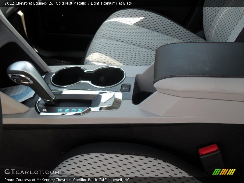 Gold Mist Metallic / Light Titanium/Jet Black 2012 Chevrolet Equinox LS