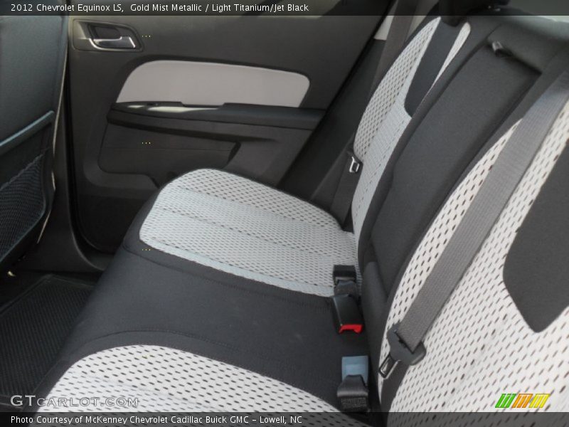 Gold Mist Metallic / Light Titanium/Jet Black 2012 Chevrolet Equinox LS