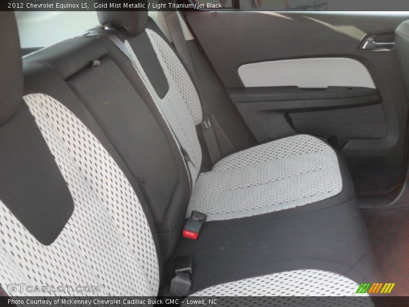 Gold Mist Metallic / Light Titanium/Jet Black 2012 Chevrolet Equinox LS