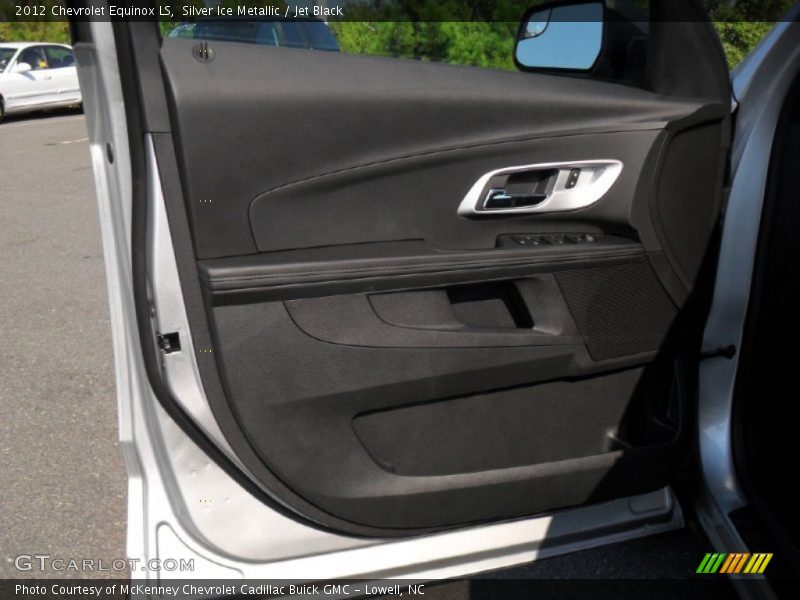 Silver Ice Metallic / Jet Black 2012 Chevrolet Equinox LS