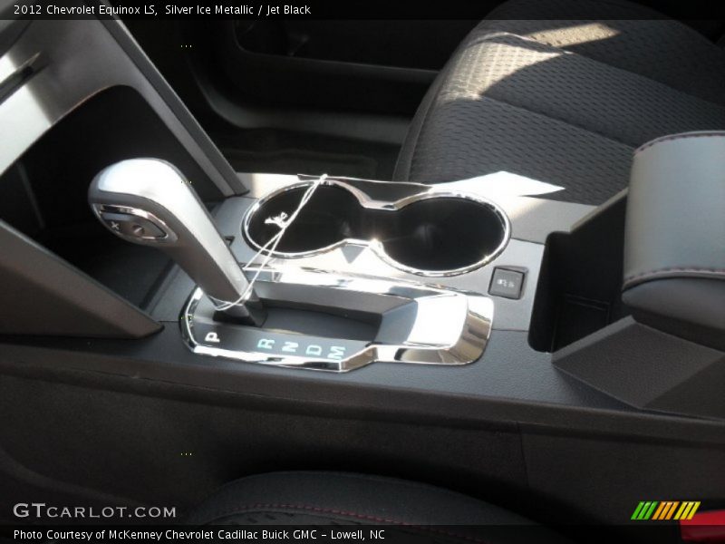 Silver Ice Metallic / Jet Black 2012 Chevrolet Equinox LS