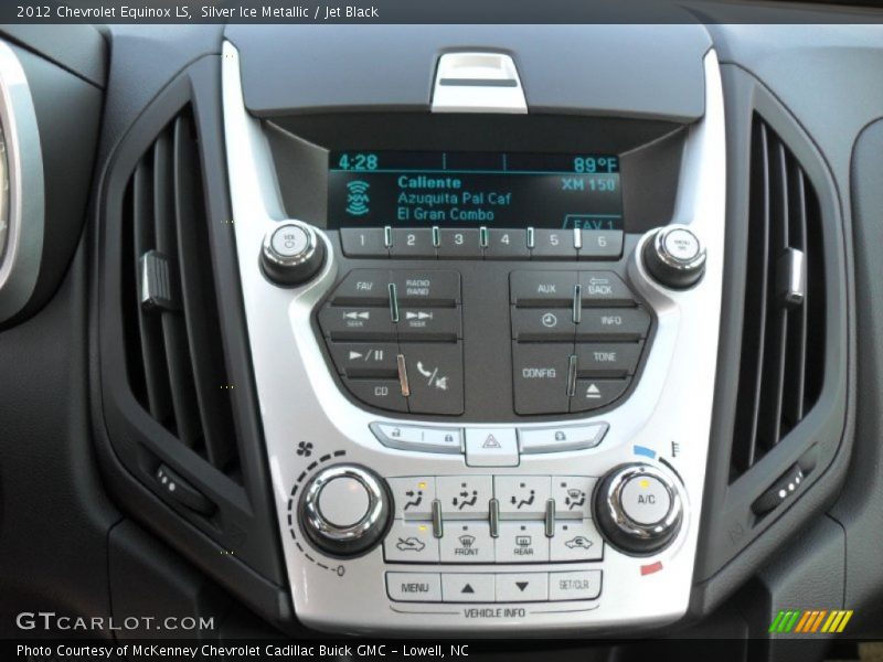 Controls of 2012 Equinox LS