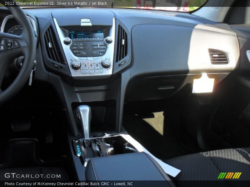 Silver Ice Metallic / Jet Black 2012 Chevrolet Equinox LS