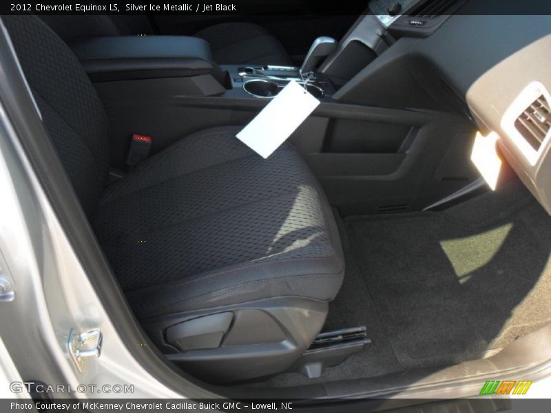 Silver Ice Metallic / Jet Black 2012 Chevrolet Equinox LS