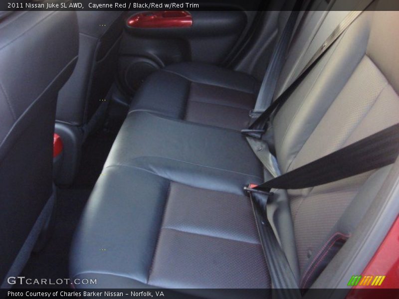 Cayenne Red / Black/Red w/Red Trim 2011 Nissan Juke SL AWD
