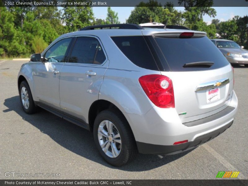 Silver Ice Metallic / Jet Black 2012 Chevrolet Equinox LT
