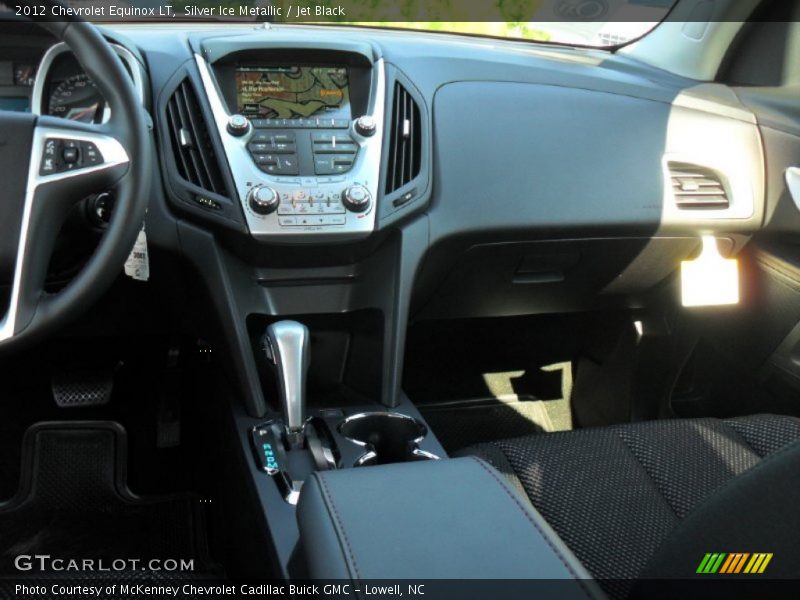 Silver Ice Metallic / Jet Black 2012 Chevrolet Equinox LT