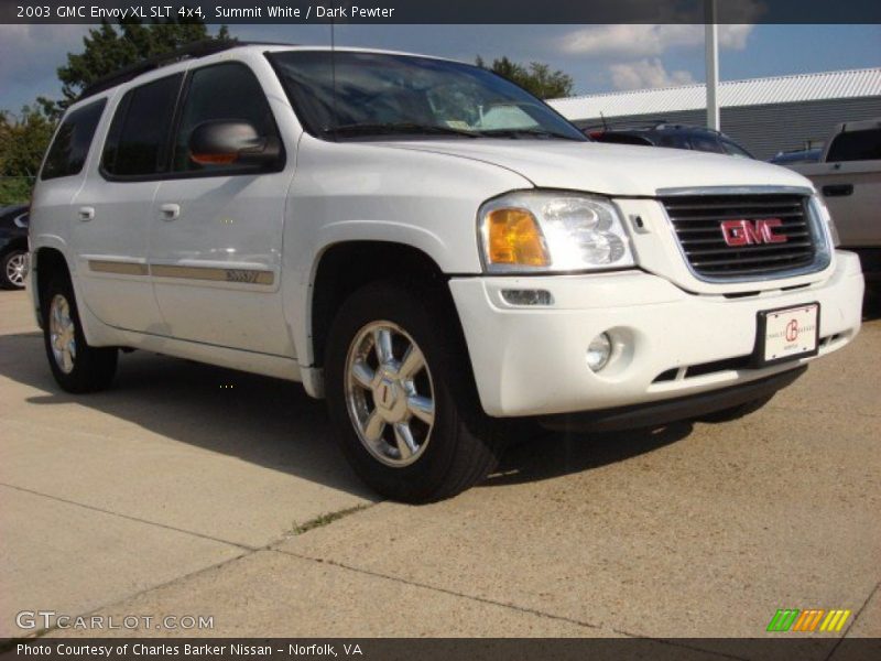 Summit White / Dark Pewter 2003 GMC Envoy XL SLT 4x4