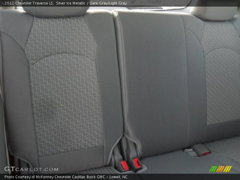 Silver Ice Metallic / Dark Gray/Light Gray 2012 Chevrolet Traverse LS