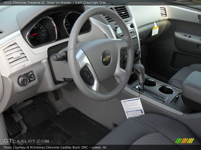Dark Gray/Light Gray Interior - 2012 Traverse LS 