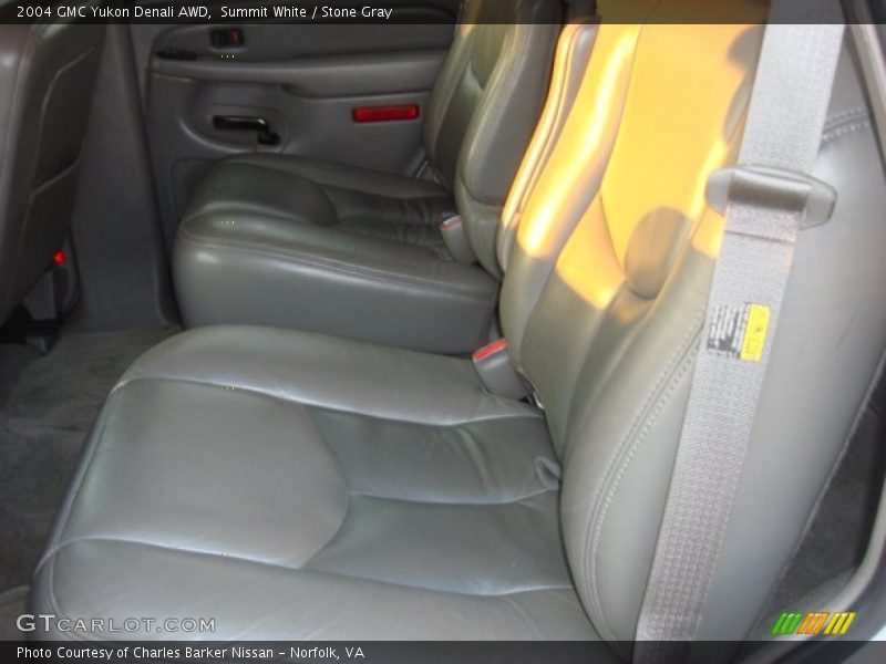 Summit White / Stone Gray 2004 GMC Yukon Denali AWD