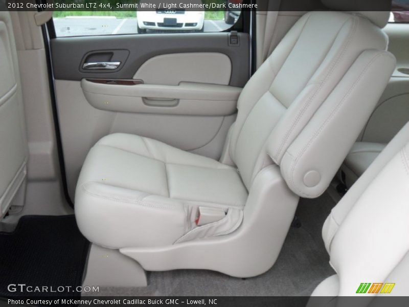 Summit White / Light Cashmere/Dark Cashmere 2012 Chevrolet Suburban LTZ 4x4