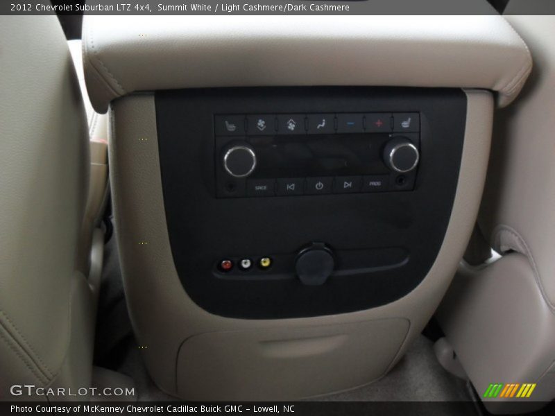 Summit White / Light Cashmere/Dark Cashmere 2012 Chevrolet Suburban LTZ 4x4
