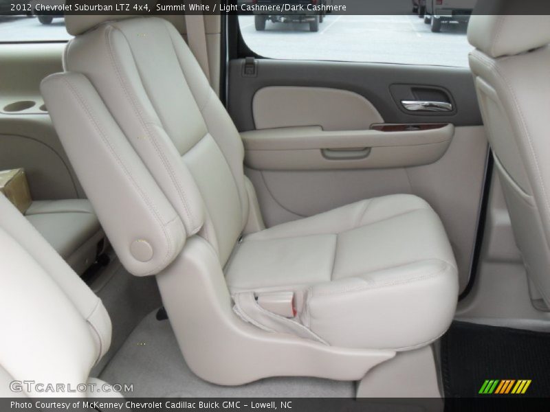 Summit White / Light Cashmere/Dark Cashmere 2012 Chevrolet Suburban LTZ 4x4