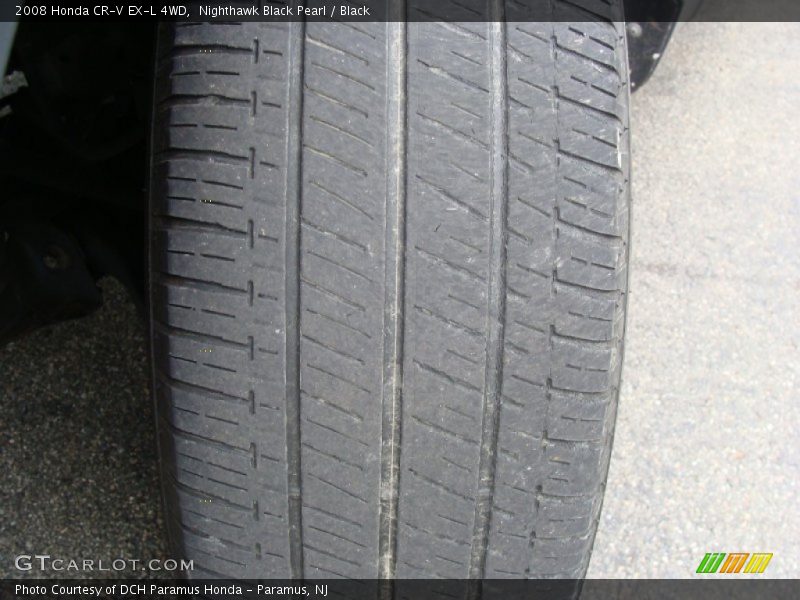 Nighthawk Black Pearl / Black 2008 Honda CR-V EX-L 4WD