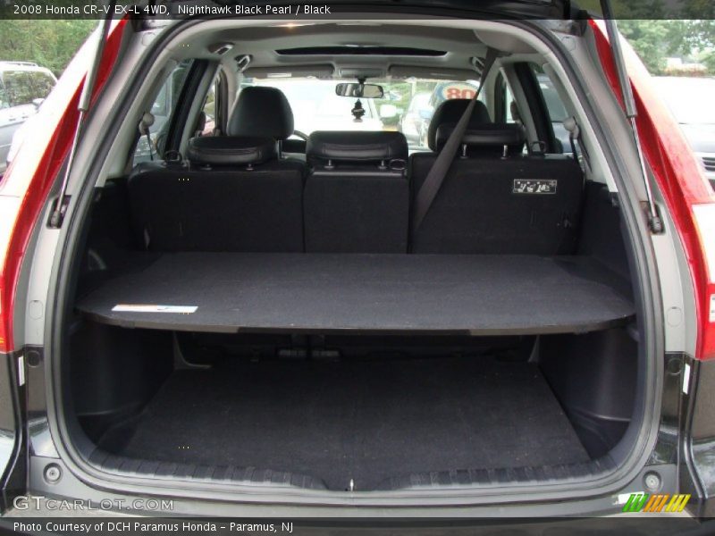 Nighthawk Black Pearl / Black 2008 Honda CR-V EX-L 4WD
