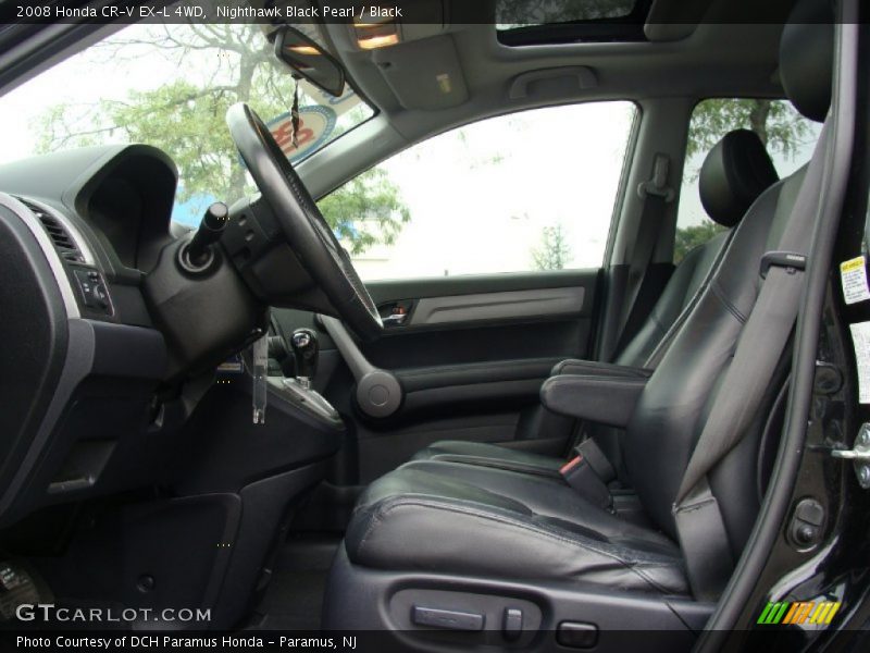 Nighthawk Black Pearl / Black 2008 Honda CR-V EX-L 4WD