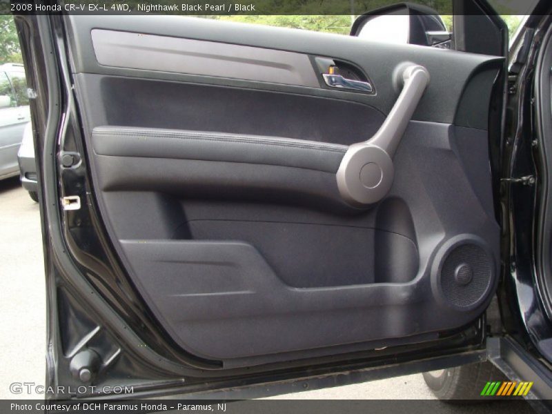Nighthawk Black Pearl / Black 2008 Honda CR-V EX-L 4WD