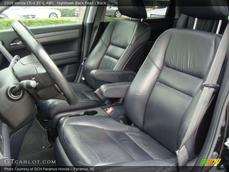 Nighthawk Black Pearl / Black 2008 Honda CR-V EX-L 4WD