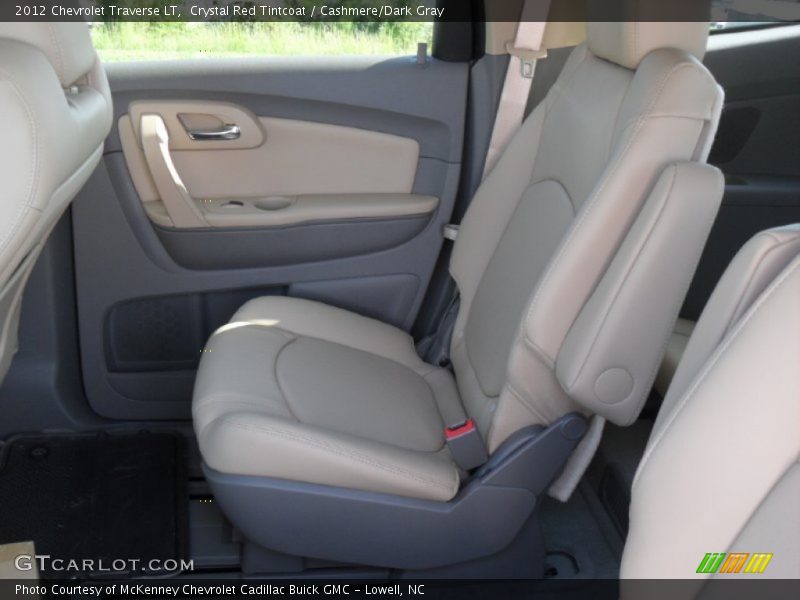 Crystal Red Tintcoat / Cashmere/Dark Gray 2012 Chevrolet Traverse LT