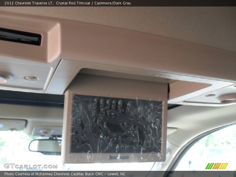 Crystal Red Tintcoat / Cashmere/Dark Gray 2012 Chevrolet Traverse LT