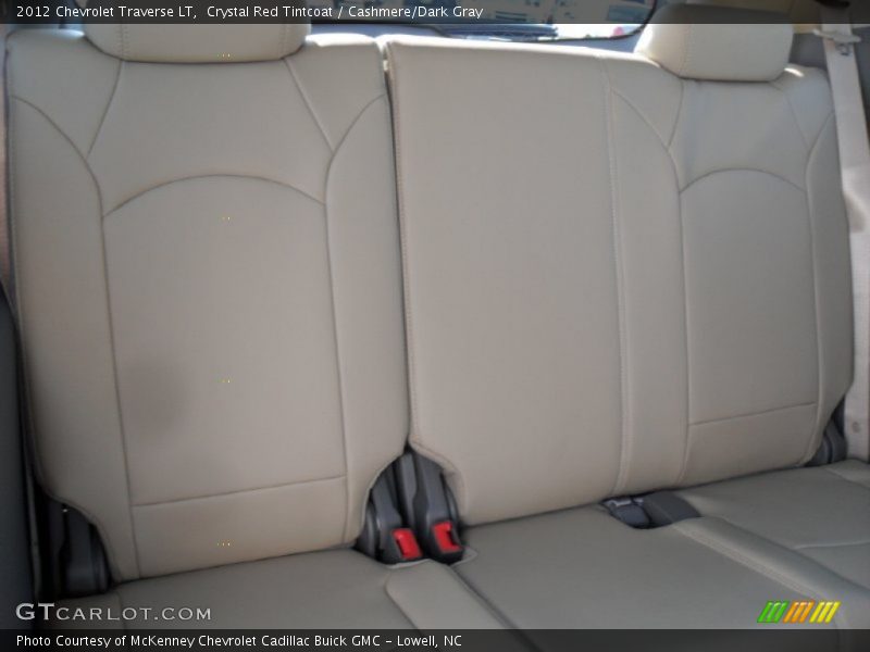 Crystal Red Tintcoat / Cashmere/Dark Gray 2012 Chevrolet Traverse LT