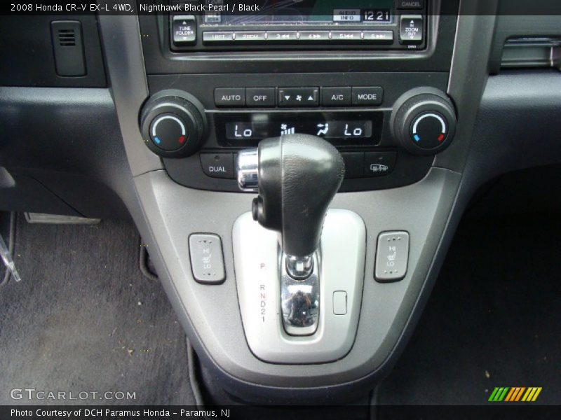 Nighthawk Black Pearl / Black 2008 Honda CR-V EX-L 4WD