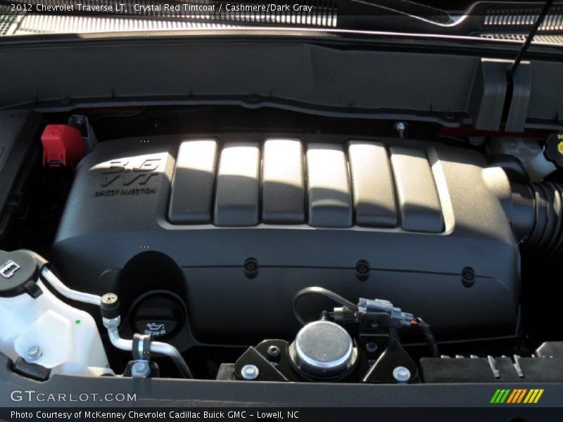  2012 Traverse LT Engine - 3.6 Liter DI DOHC 24-Valve VVT V6