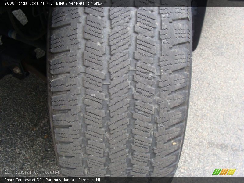 Billet Silver Metallic / Gray 2008 Honda Ridgeline RTL